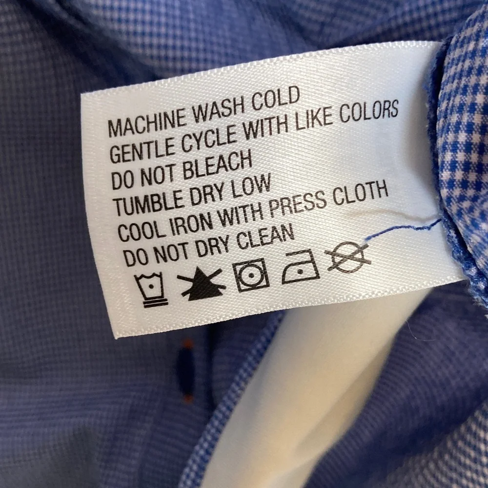 Orvis River Guide 2.0 Short-Sleeved Shirt in Ocean Blue Gingham/check Pattern L - Picture 8 of 12